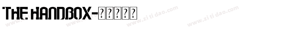 THE HANDBOX字体转换